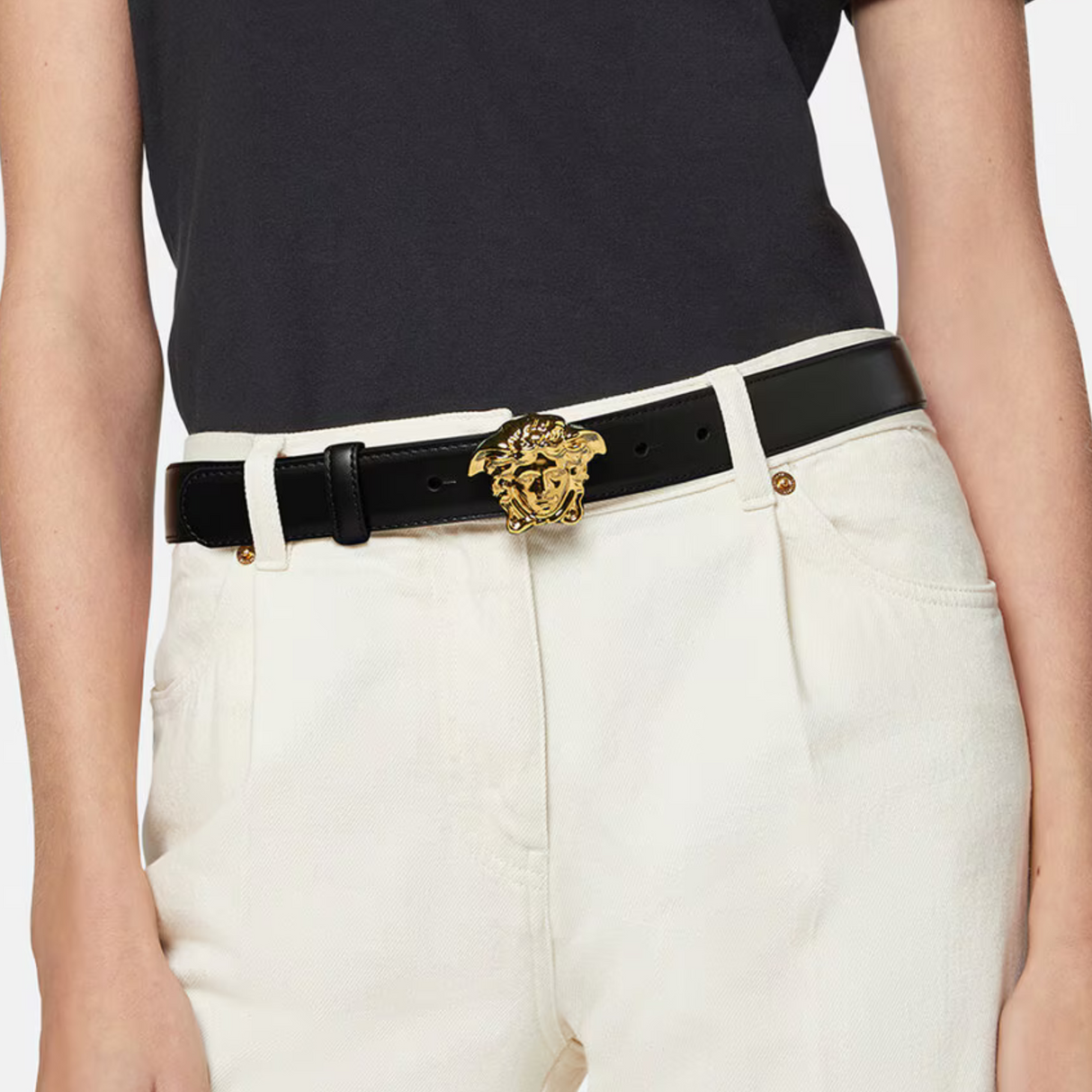 La Medusa Belt in Black