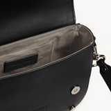 Mara Large Crossbody Bag in Black