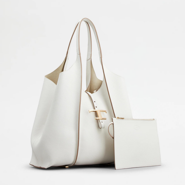 T Timeless Medium Bag in White