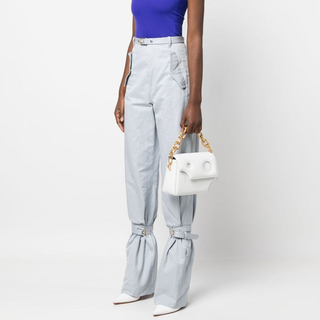 Burrow 24 Shoulder Bag in White Handbags OFF-WHITE - LOLAMIR