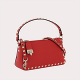 Rockstud Small Bag in Red