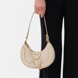 Hana Half Moon Bag in Cement Beige Handbags SEE BY CHLOE - LOLAMIR