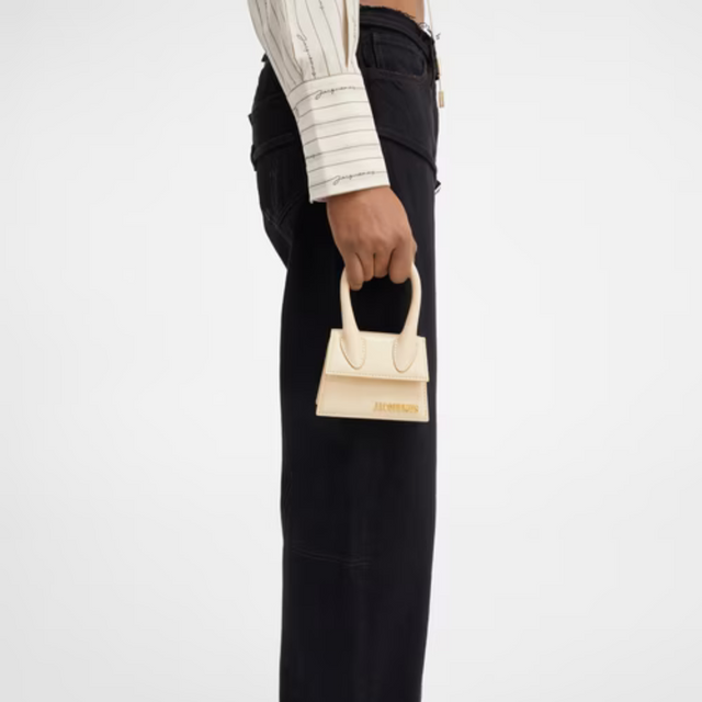 Le Chiquito Bag in Ivory Handbags JACQUEMUS - LOLAMIR