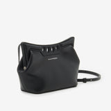 The Peak Bag Mini in Black Handbags ALEXANDER MCQUEEN - LOLAMIR