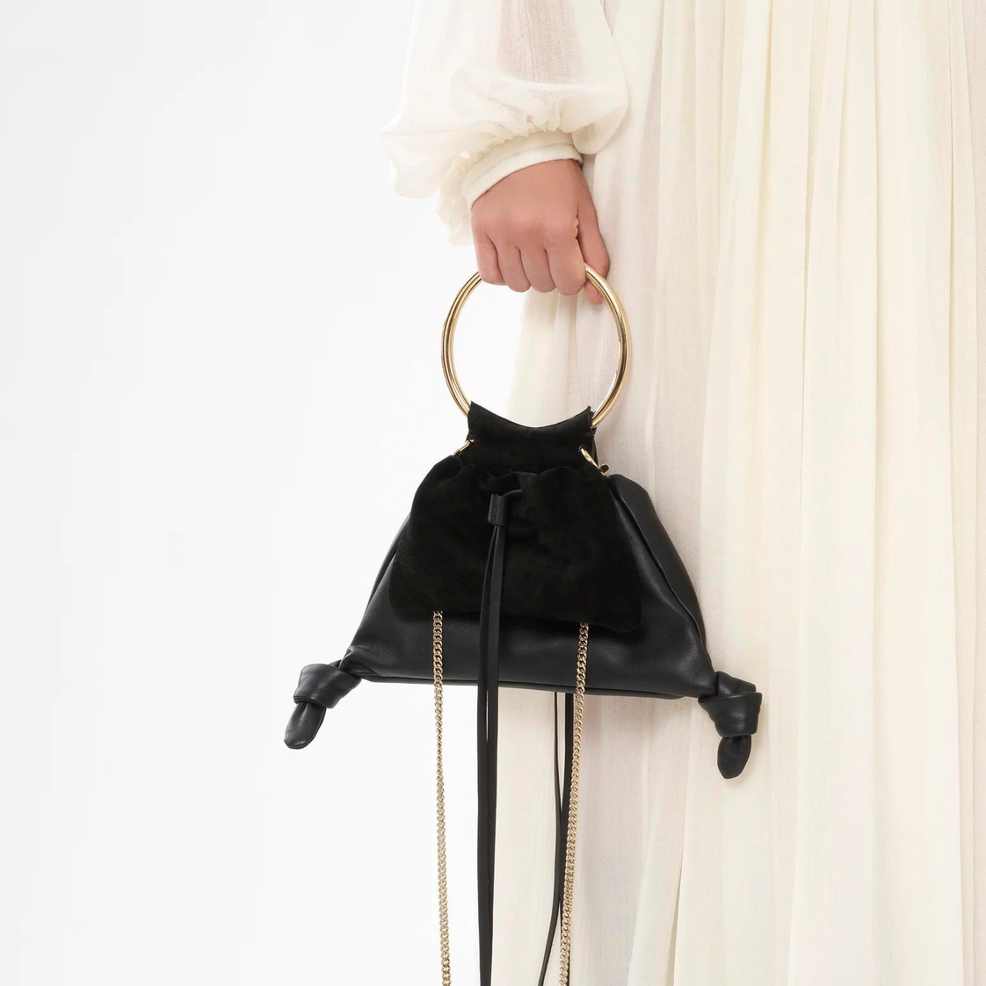 Arlène Pouch Bag in Black Handbags CHLOE - LOLAMIR