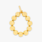 Gold-Plated Balls Bracelet