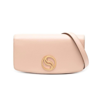 S-Wave Mini Bag in Powder Handbags STELLA MCCARTNEY - LOLAMIR
