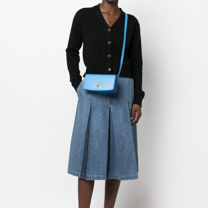 S-Wave Mini Bag in Daisy Blue Handbags STELLA MCCARTNEY - LOLAMIR