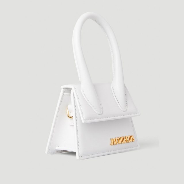 Le Chiquito Bag in White Handbags JACQUEMUS - LOLAMIR