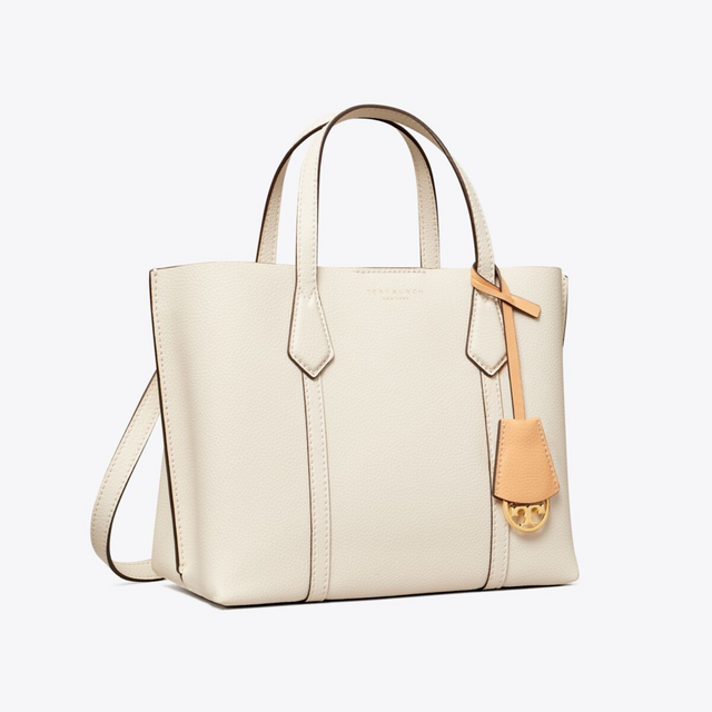 Perry Small Tote Bag in Ivory