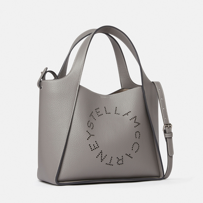 Stella Logo Crossbody Bag in Smoke Handbags STELLA MCCARTNEY - LOLAMIR