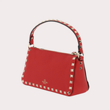 Rockstud Small Bag in Red