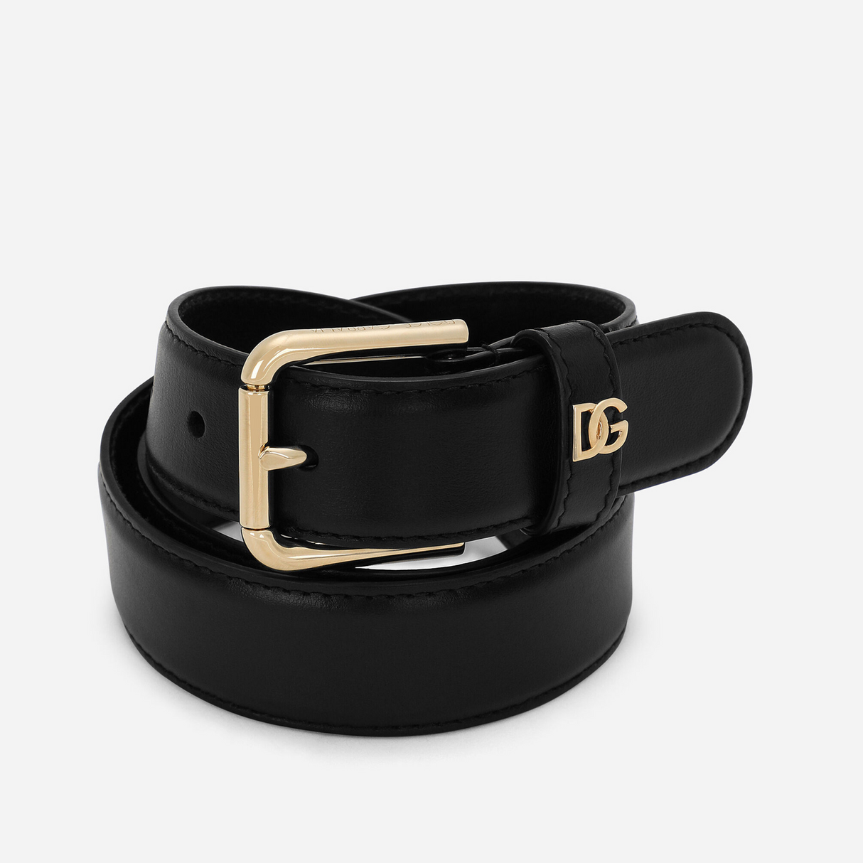 DG Logo Belt in Black