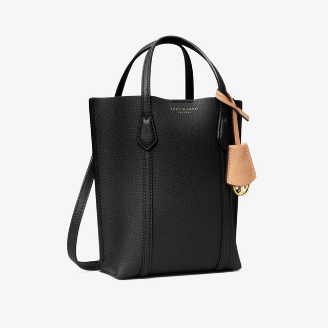 Perry Mini Tote Bag in Black