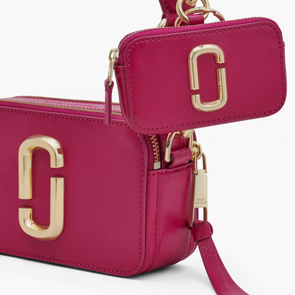The Utility Snapshot in Lipstick Pink Handbags MARC JACOBS - LOLAMIR