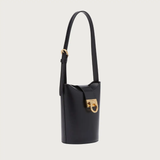 Trifolio Bucket Shoulder Bag in Black Handbags FERRAGAMO - LOLAMIR