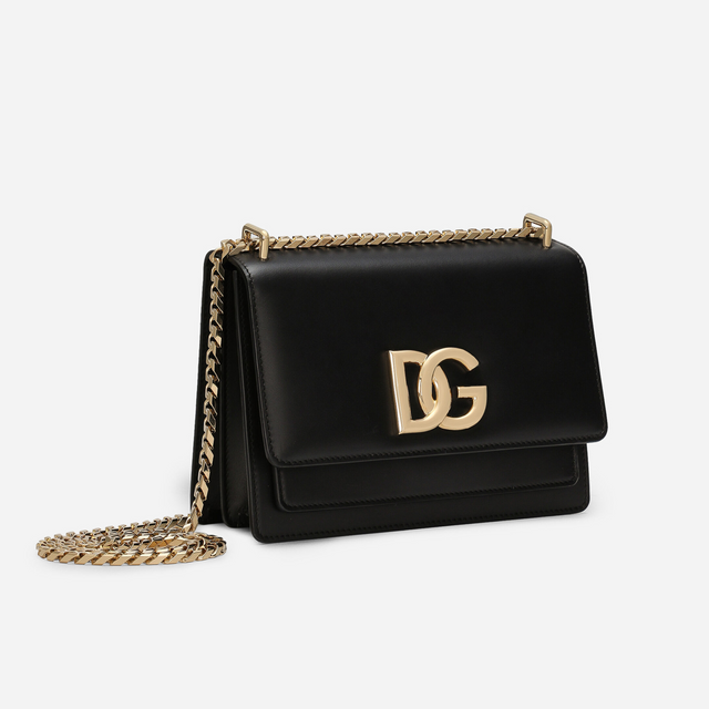 3.5 Chain Crossbody Bag in Black