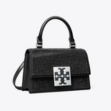 Bon Bon Rhinestone Mini Bag in Black