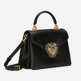 Devotion Medium Top Handle Bag in Black Handbags DOLCE & GABBANA - LOLAMIR