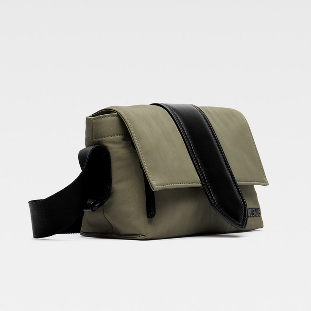 The Bambino Small Messenger Bag in Khaki