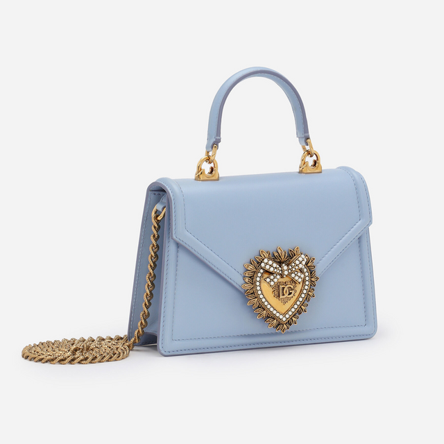 Devotion Small Top Handle Bag in Light Blue