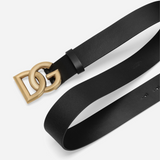 DG Logo Lux Belt in Black