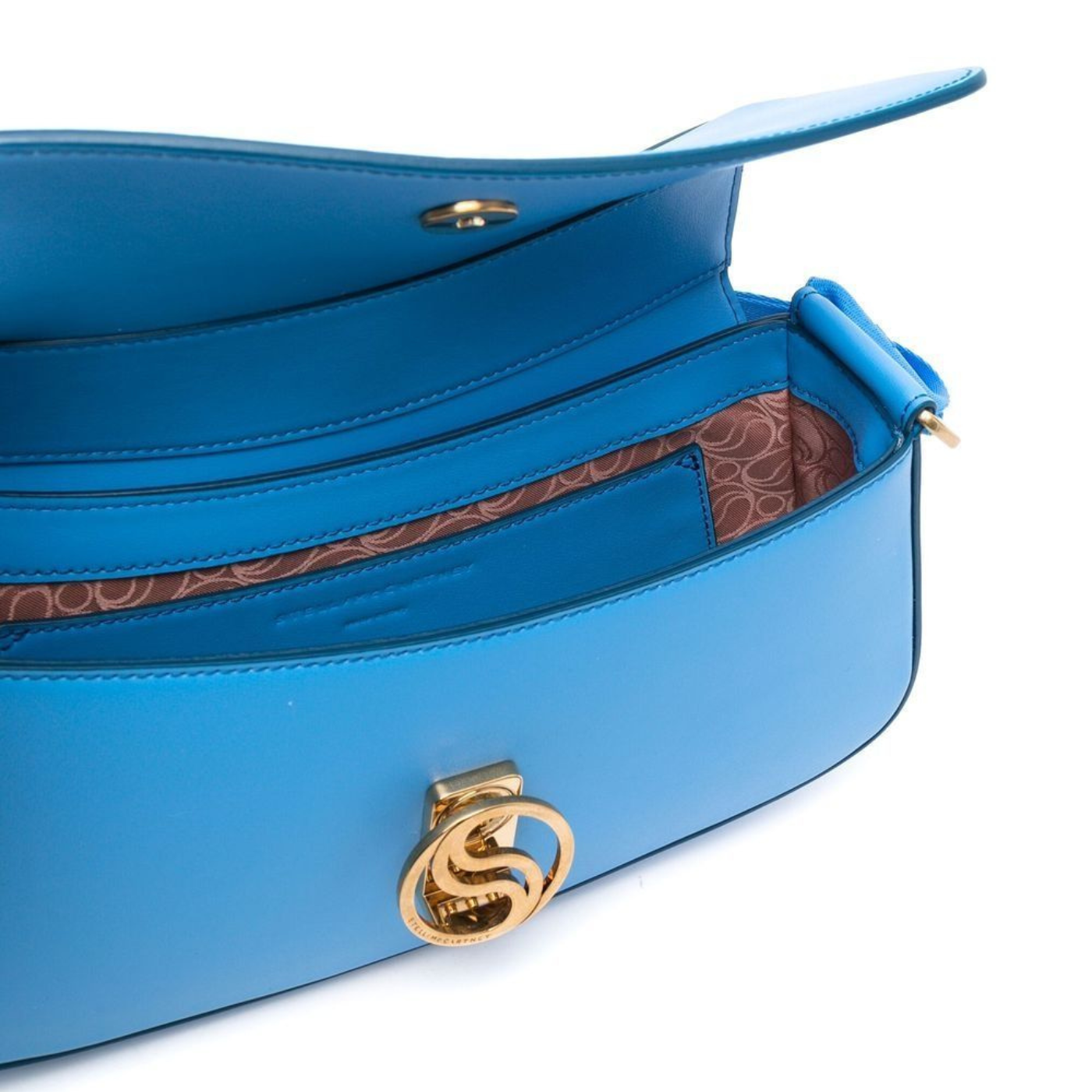 S-Wave Shoulder Bag in Daisy Blue Handbags STELLA MCCARTNEY - LOLAMIR