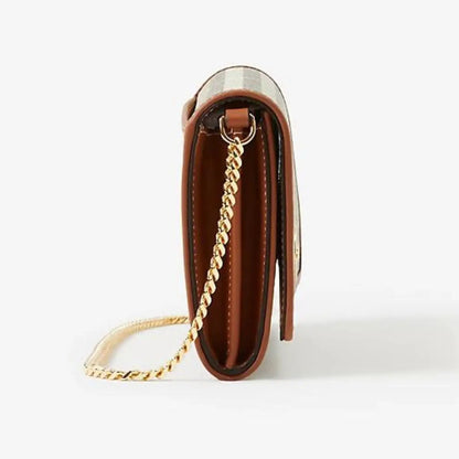 Check Chain Clutch/Wallet Handbags BURBERRY - LOLAMIR