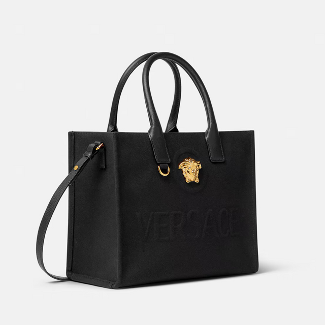 La Medusa Canvas Small Tote Bag