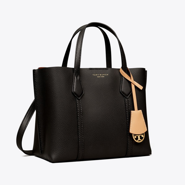 Perry Small Tote Bag in Black