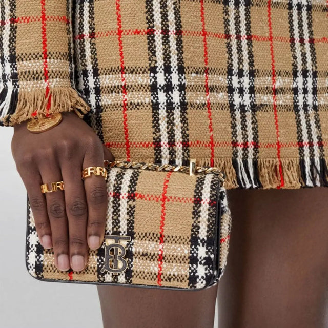 Mini Vintage Check Lola Cross-Body Bag Handbags BURBERRY - LOLAMIR