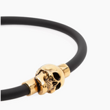 Skull Rubber Cord Bracelet