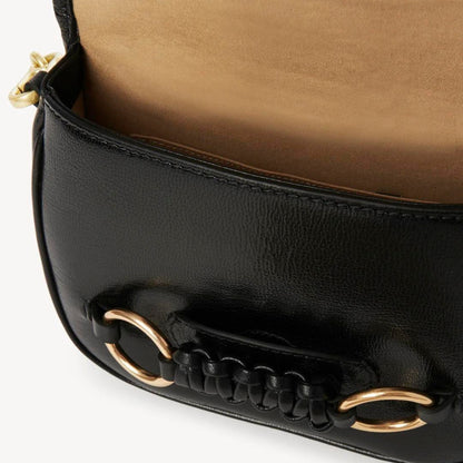 Saddie Satchel Bag in Black Handbags SEE BY CHLOE - LOLAMIR