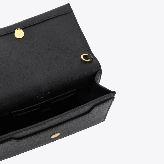 Jennifer Zipper Bag in Black Handbags TOM FORD - LOLAMIR