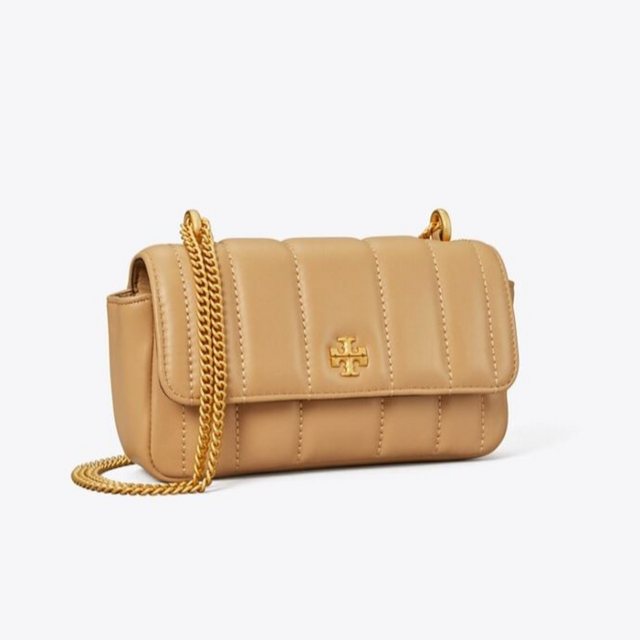 Kira Mini Flap Bag in Desert Dune