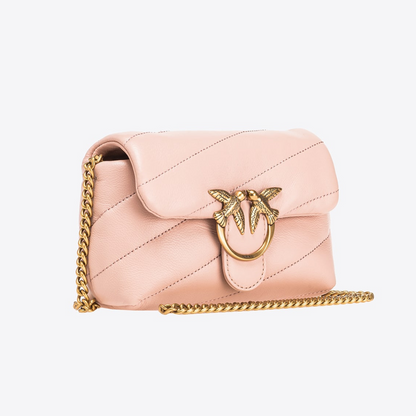 Baby Love Bag Puff Maxi Quilt in Pink Handbags PINKO - LOLAMIR