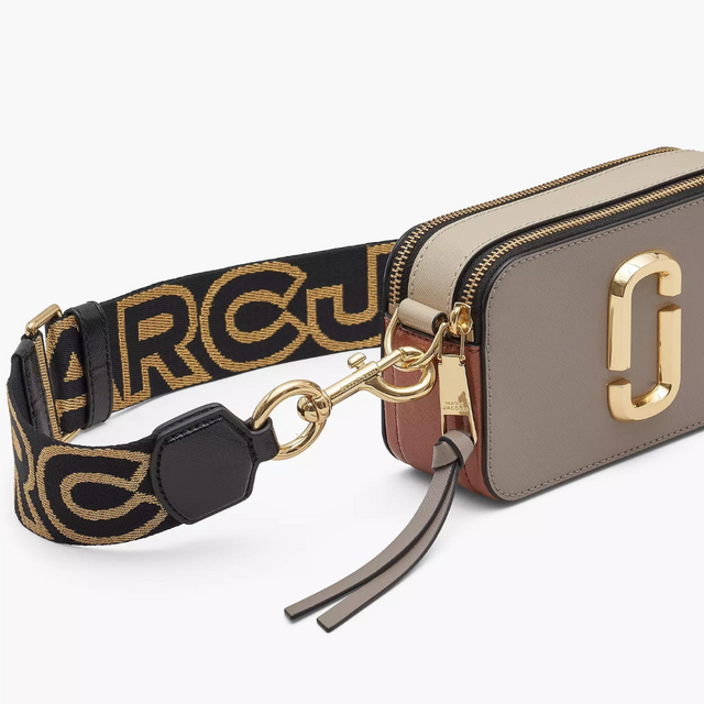 The Snapshot Camera Bag in Cement Handbags MARC JACOBS - LOLAMIR