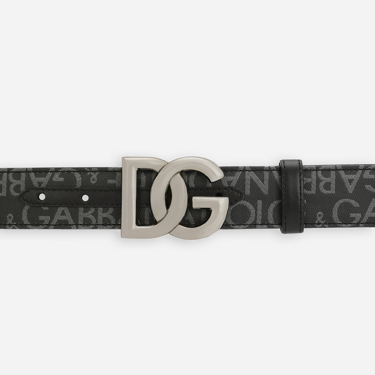 DG Logo Belt in Black