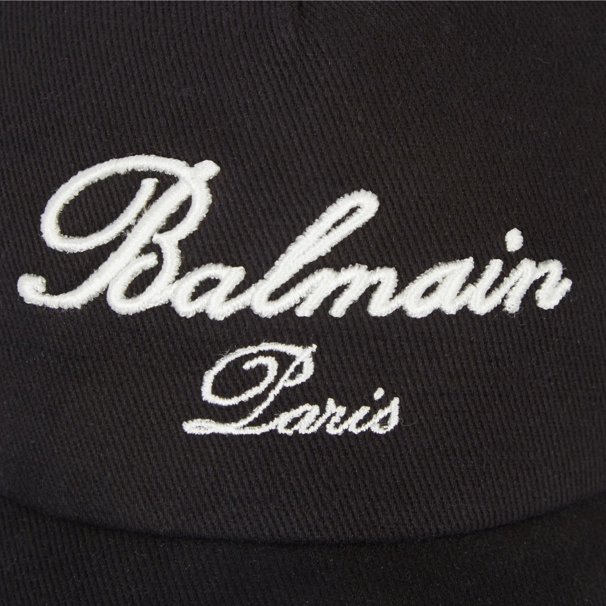 Balmain Embroidered Logo Baseball Cap