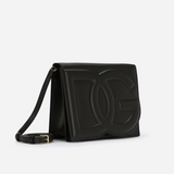 DG Logo Small Crossbody Bag in Black Handbags DOLCE & GABBANA - LOLAMIR