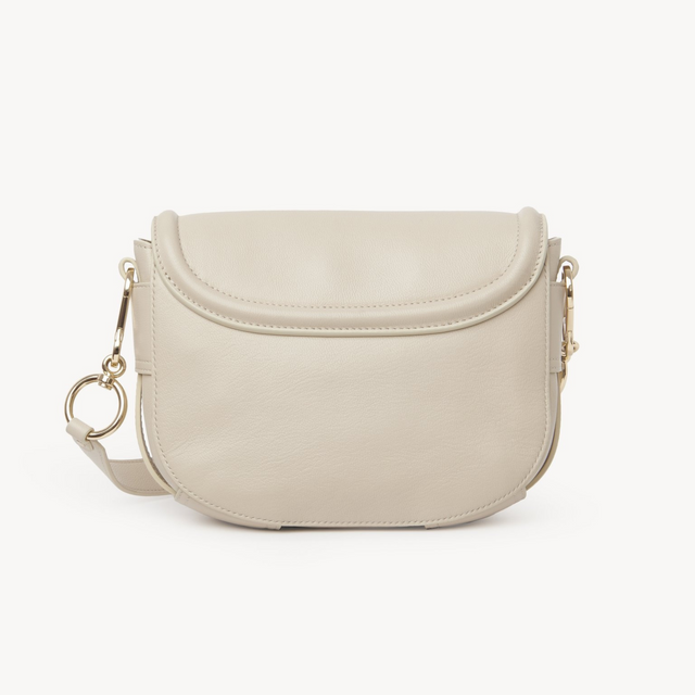 Mara Large Crossbody Bag in Softy Cream