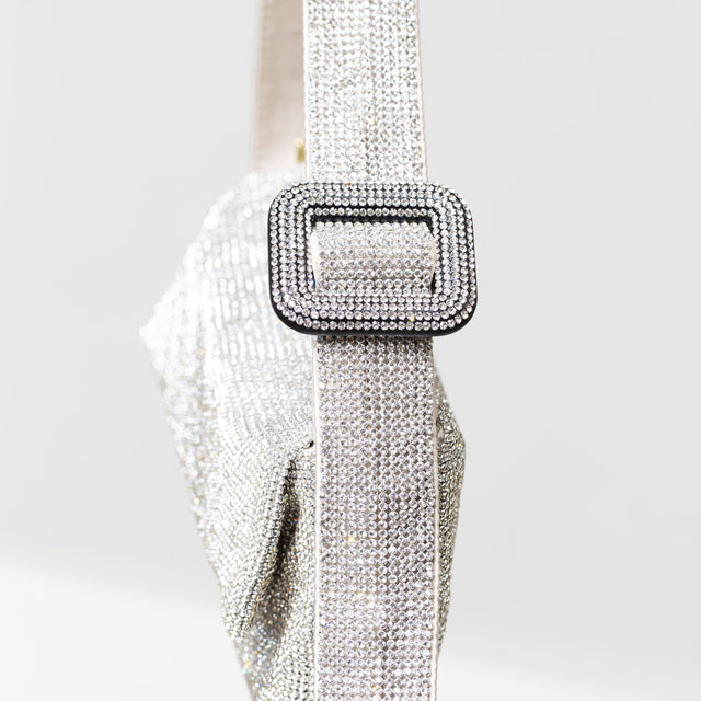 Vitty La Mignon – Crystal On Silver Handbags BENEDETTA BRUZZICHES - LOLAMIR