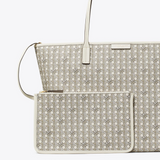 Ever-Ready Large Zip Tote in Ivory