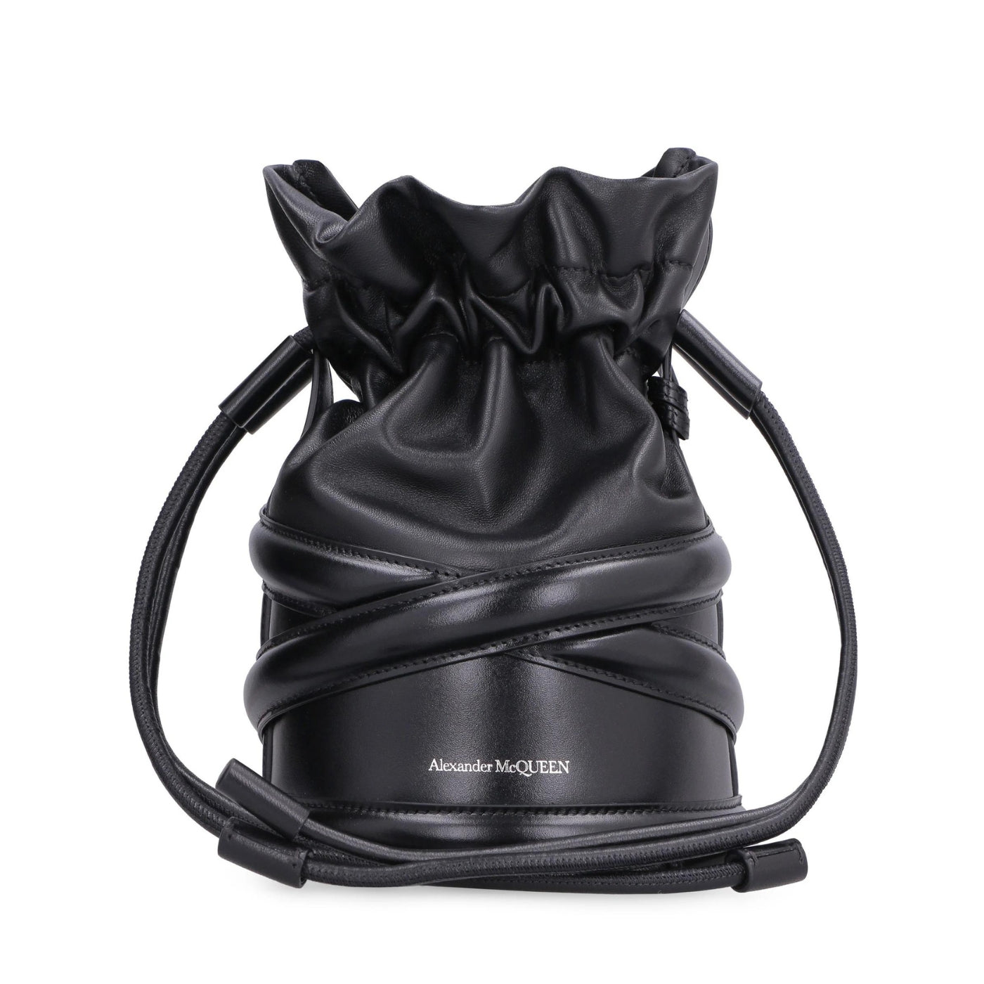The Curve in Black Handbags ALEXANDER MCQUEEN - LOLAMIR