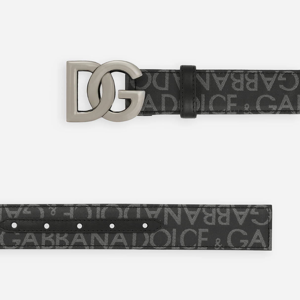 DG Logo Belt in Black