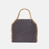 Falabella Mini Tote Bag in Shadow Black