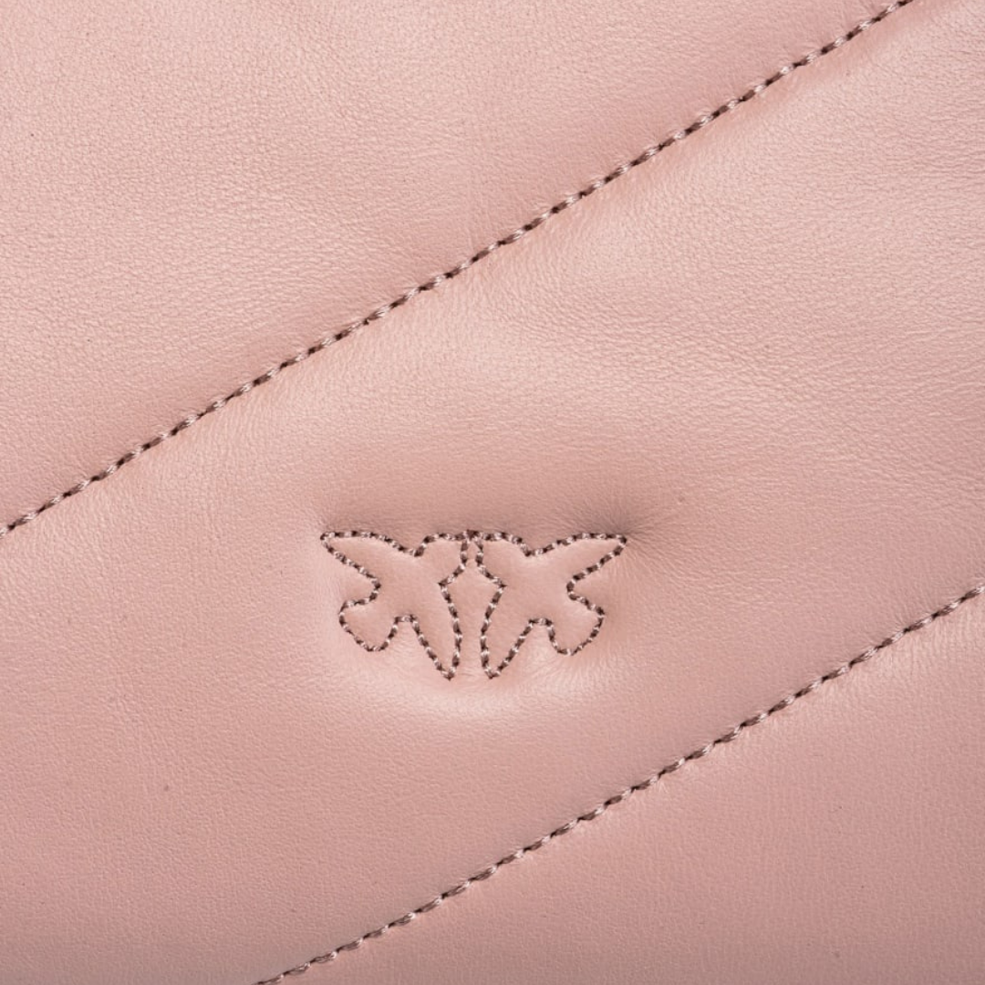 Mini Love Bag Puff Maxi Quilt in Pink Handbags PINKO - LOLAMIR