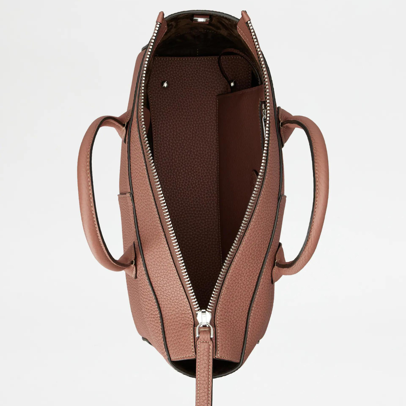 Di Bag in Leather Medium in Light Brown Handbags TOD'S - LOLAMIR