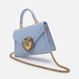 Devotion Small Top Handle Bag in Light Blue