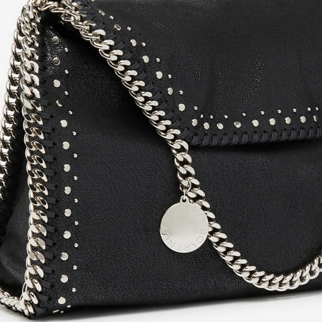 Falabella Studded Fold-Over Tote Bag